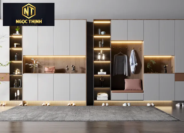 TỦ QUẦN ÁO NGỌC THỊNH VẬT LIỆU CHỊU NƯỚC TỐT